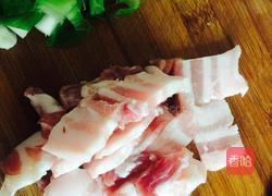 秋葵炒肉的做法图解3