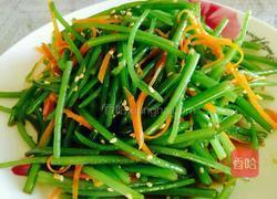 老醋茼蒿的做法图解10