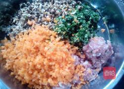 冬菇胡萝卜猪肉酿豆腐的做法图解5