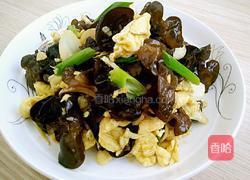 木耳炒鸡蛋的做法图解11