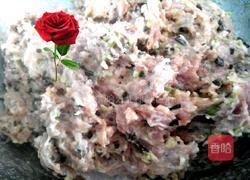 木耳秋葵猪肉丸的做法图解5