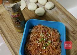 萝卜丝包子的做法图解3