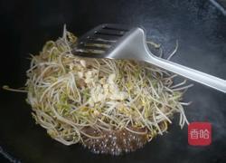 醋炒绿豆芽的做法图解5