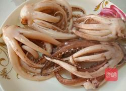 干煸鱿鱼须的做法图解2