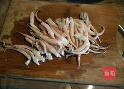 干煸鱿鱼须的做法图解3