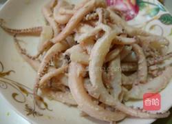 干煸鱿鱼须的做法图解4