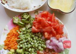 爱心五彩饭团的做法图解1