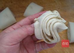 椒盐花卷的做法图解6