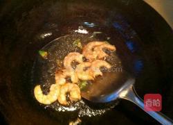 小油菜炒虾仁的做法图解5