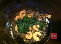 小油菜炒虾仁的做法图解6