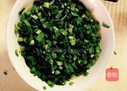 韭菜煎鸡蛋的做法图解2
