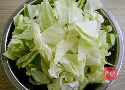 酱爆圆白菜的做法图解2
