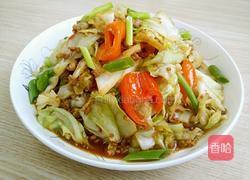 酱爆圆白菜的做法图解15