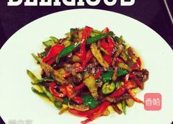 双椒肉丝的做法图解6