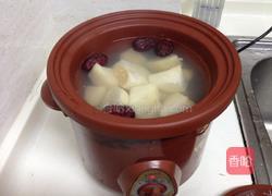 百合莲子炖雪梨的做法图解4