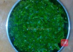 青菜粉条疙瘩汤的做法图解2