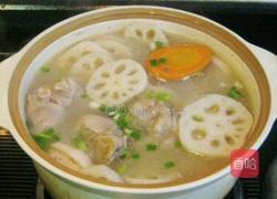 猪蹄炖莲藕的做法图解8