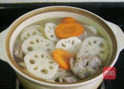 猪蹄炖莲藕的做法图解7