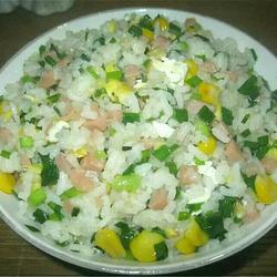三色炒饭的做法[图]