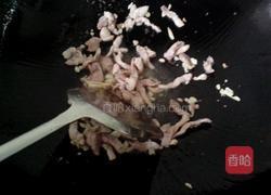 青瓜炒肉的做法图解3