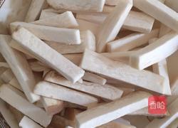 杏鲍菇炒土猪肉的做法图解2