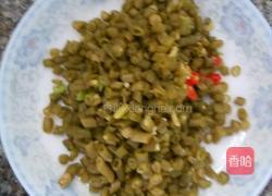 酸豆角炒肉沫的做法图解2