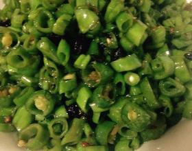 豉香青椒蕹菜杆[图]