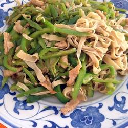 青椒千张丝的做法[图]