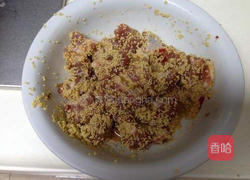 小米蒸排骨的做法圖解4