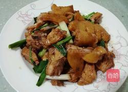姜葱炒鸡的做法图解5