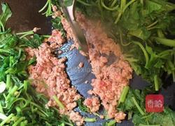 冬菜肉末炒苋菜的做法图解6