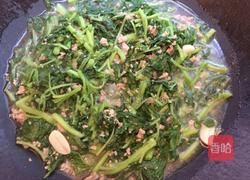 冬菜肉末炒苋菜的做法图解8