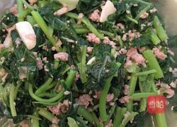 冬菜肉末炒苋菜的做法图解9