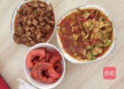 麻辣豆腐，西葫芦的做法图解5