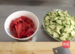 麻辣豆腐，西葫芦的做法图解2