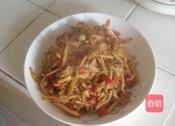 杏狍菇炒肉的做法图解6