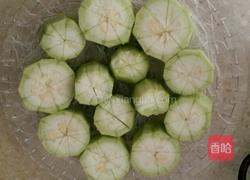 蒜蓉粉丝蒸丝瓜的做法图解3