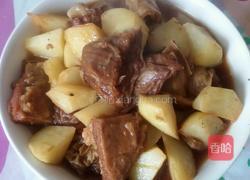土豆烧牛肉的做法图解5