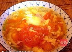 西红柿蛋花汤的做法图解10