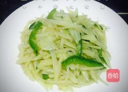 青椒土豆丝的做法图解5