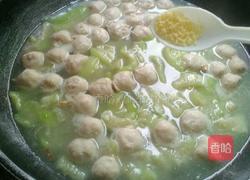 丝瓜脆肉丸汤的做法图解10