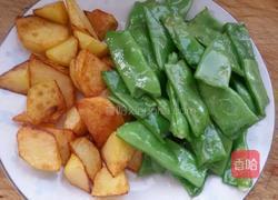 牛肉丝土豆烧豆角的做法图解4