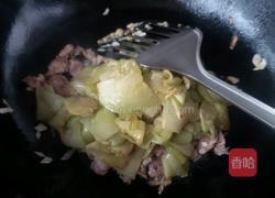 肉片炒茄子的做法图解7