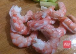 鲜百合芦笋炒虾仁的做法图解5