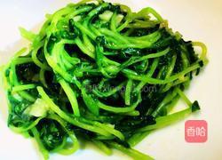 蒜香豆苗的做法图解7