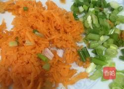 鲜虾仁饼的做法图解2