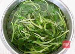 虾皮拌鸡毛菜的做法图解4