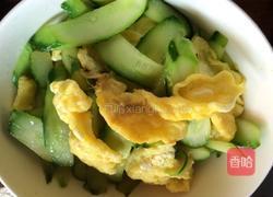 黄瓜炒蛋的做法图解6