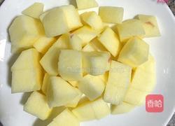 银耳苹果牛奶甜品的做法图解1