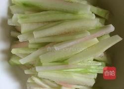 凉拌西瓜皮的做法图解2